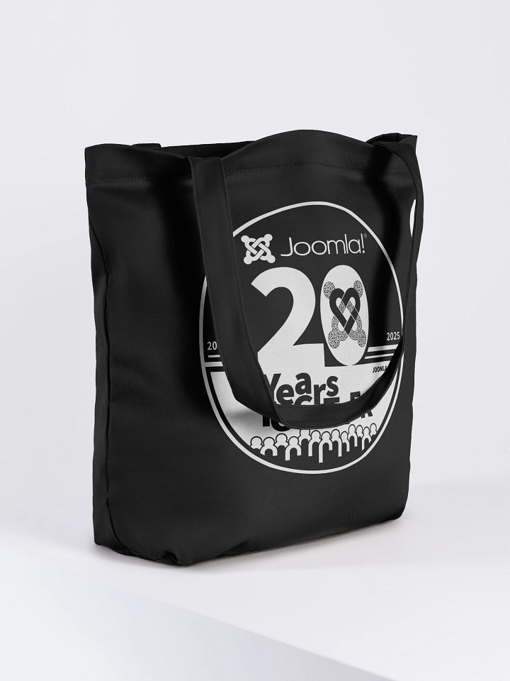 Joomla! 20th Anniversary Edition<br /> — Eco-Friendly Tote Bag — product image (2)