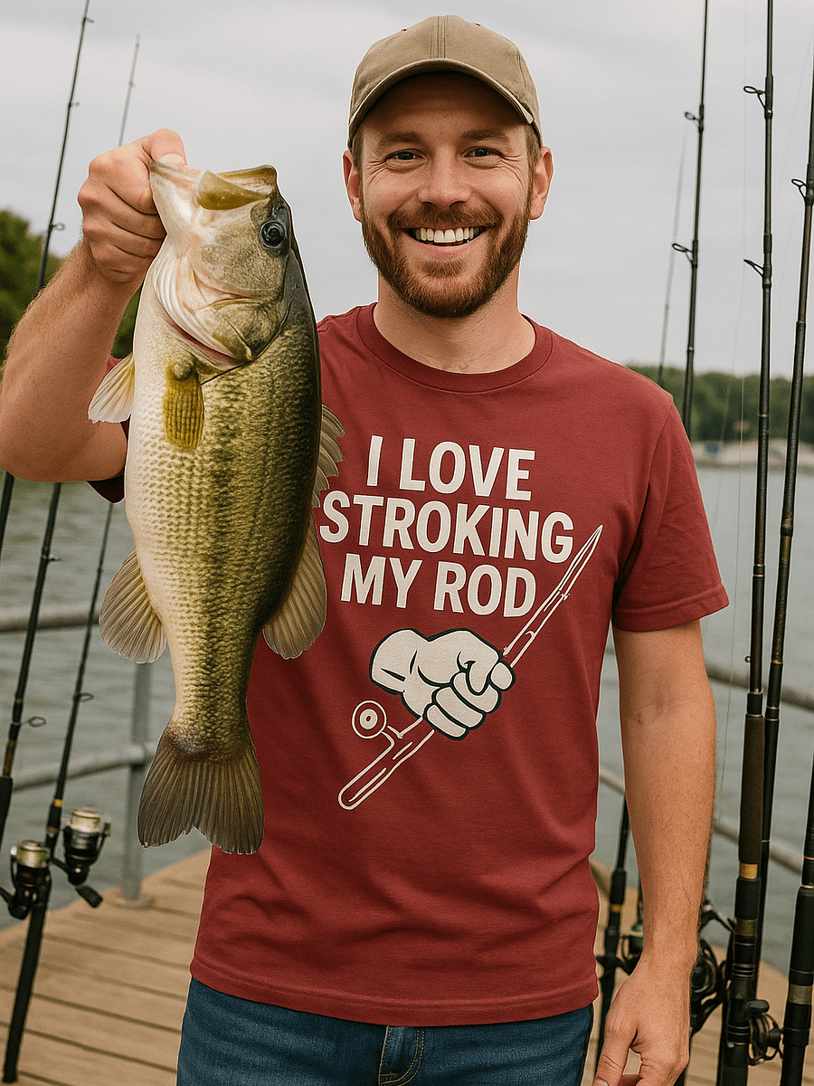 Stroking My Rod Tee product image (36)