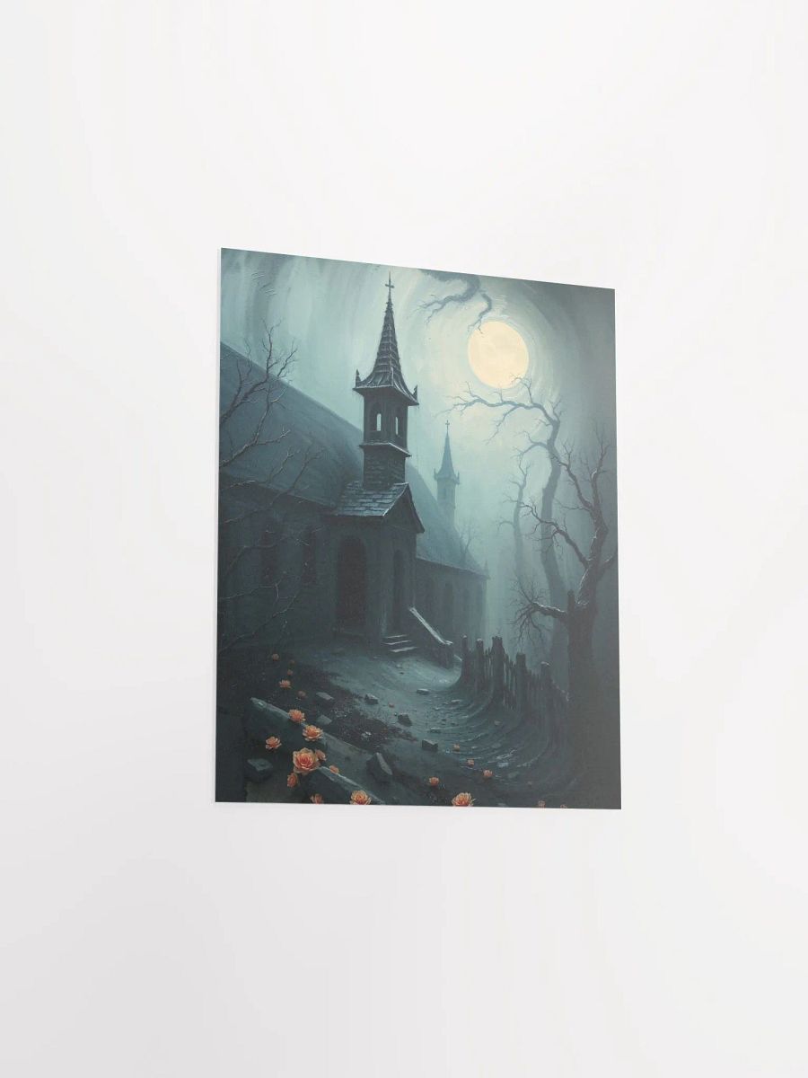 Moonlit Gothic Path Poster product image (21)