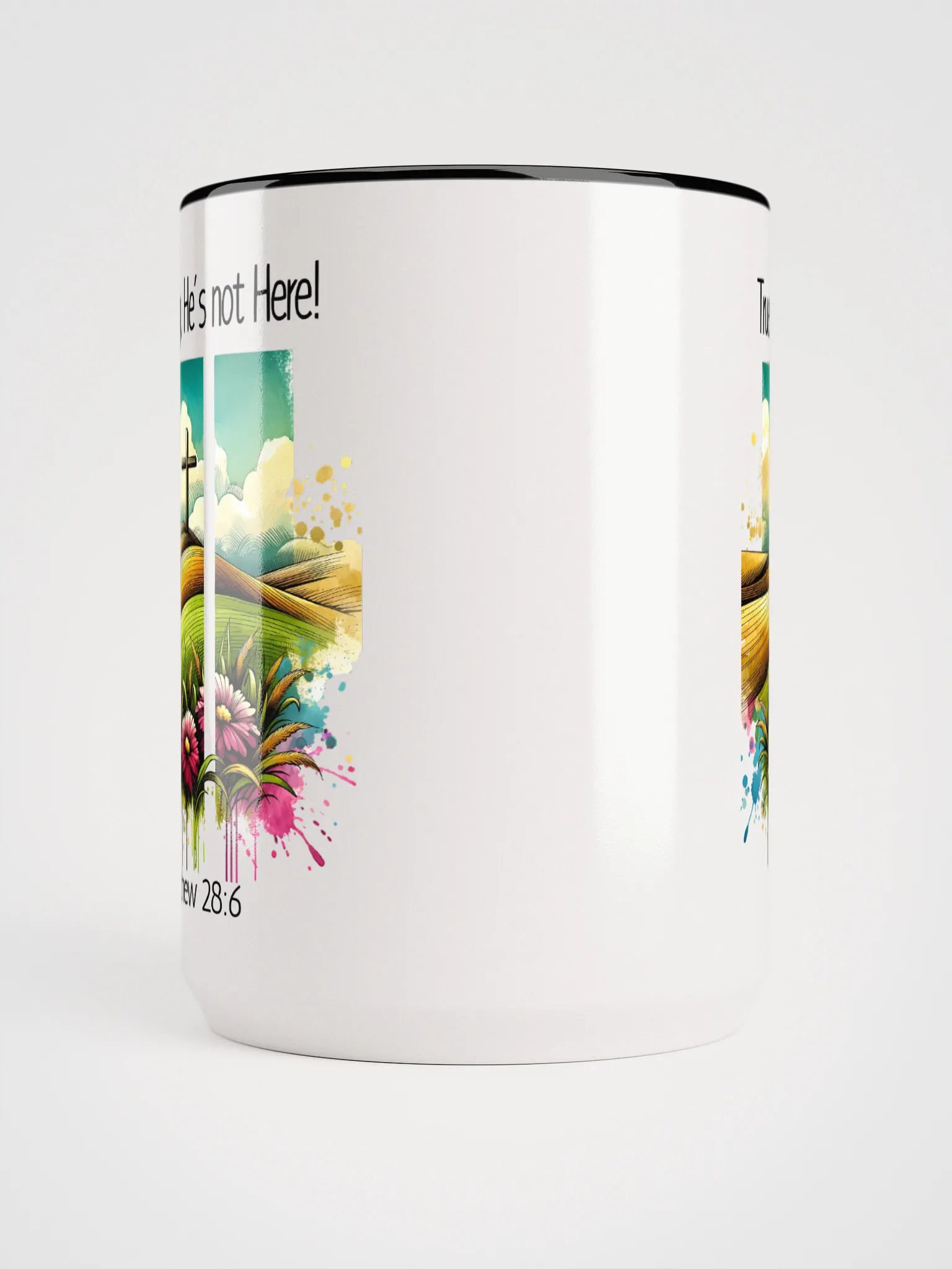 Inspirational Accent Ceramic Mug - 'True Story, ... - 15oz product image (17)