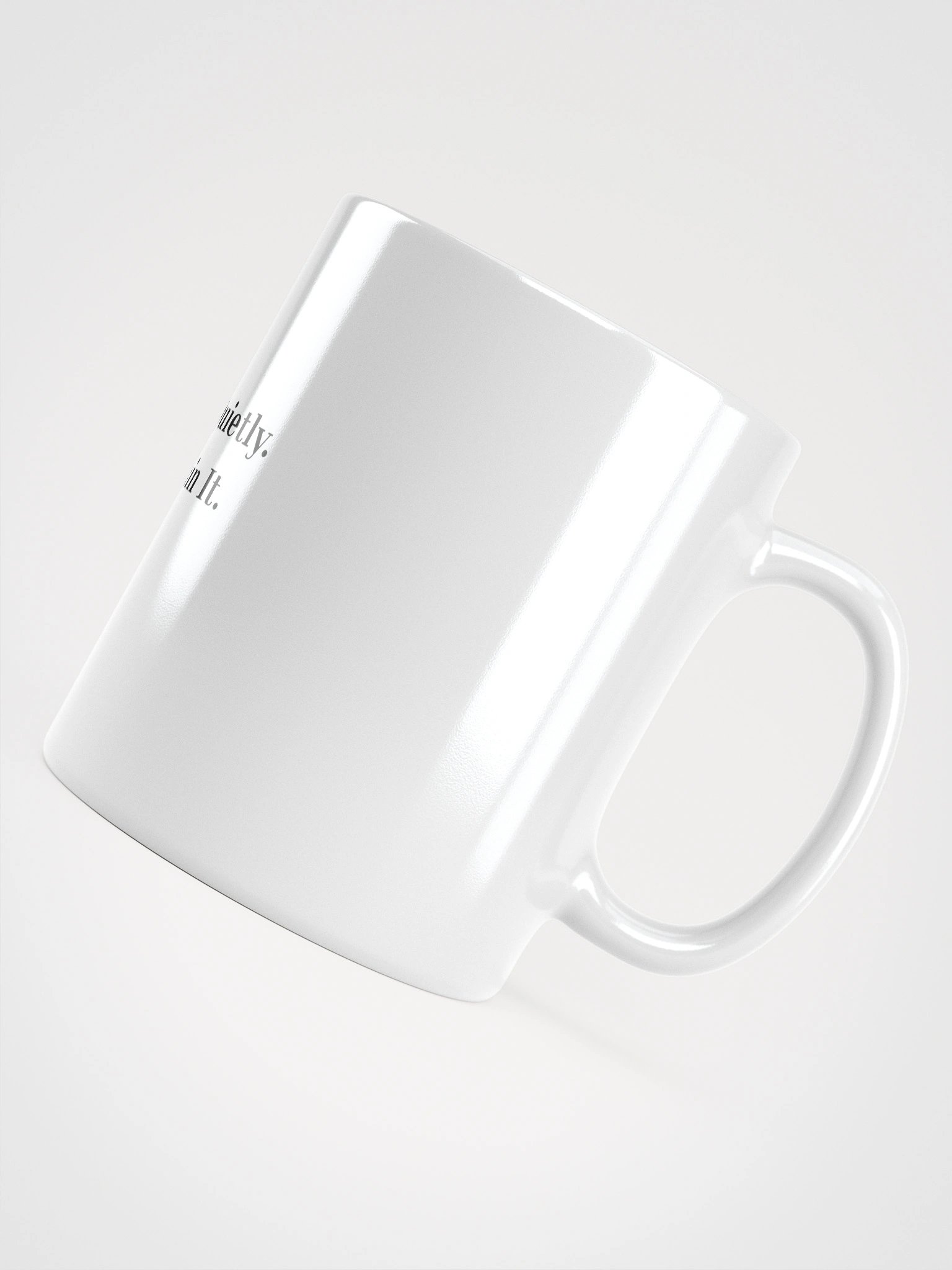 Healing Quietly. Don’t Ruin It. – White Ceramic Mug product image (5)