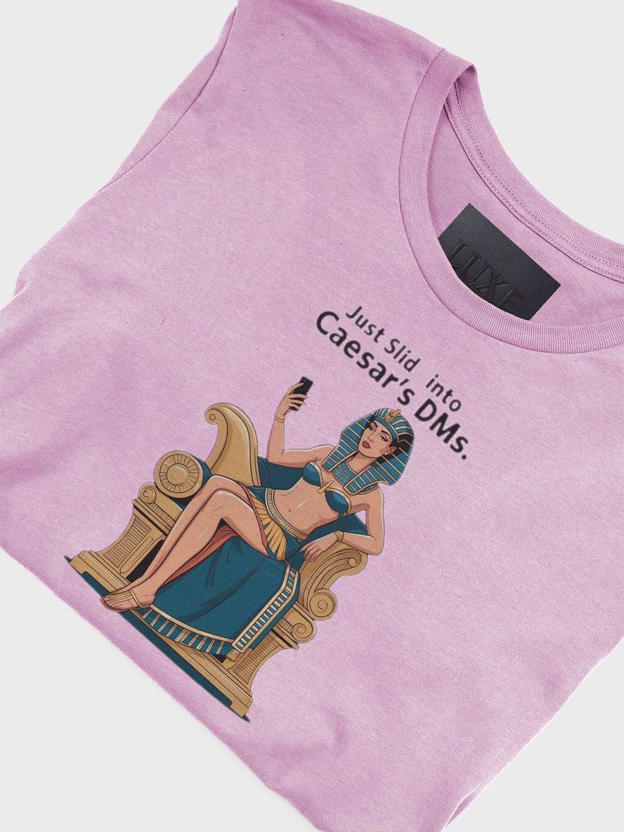 Cleopatra's DMs - funny graphic t-shirt product image (6)