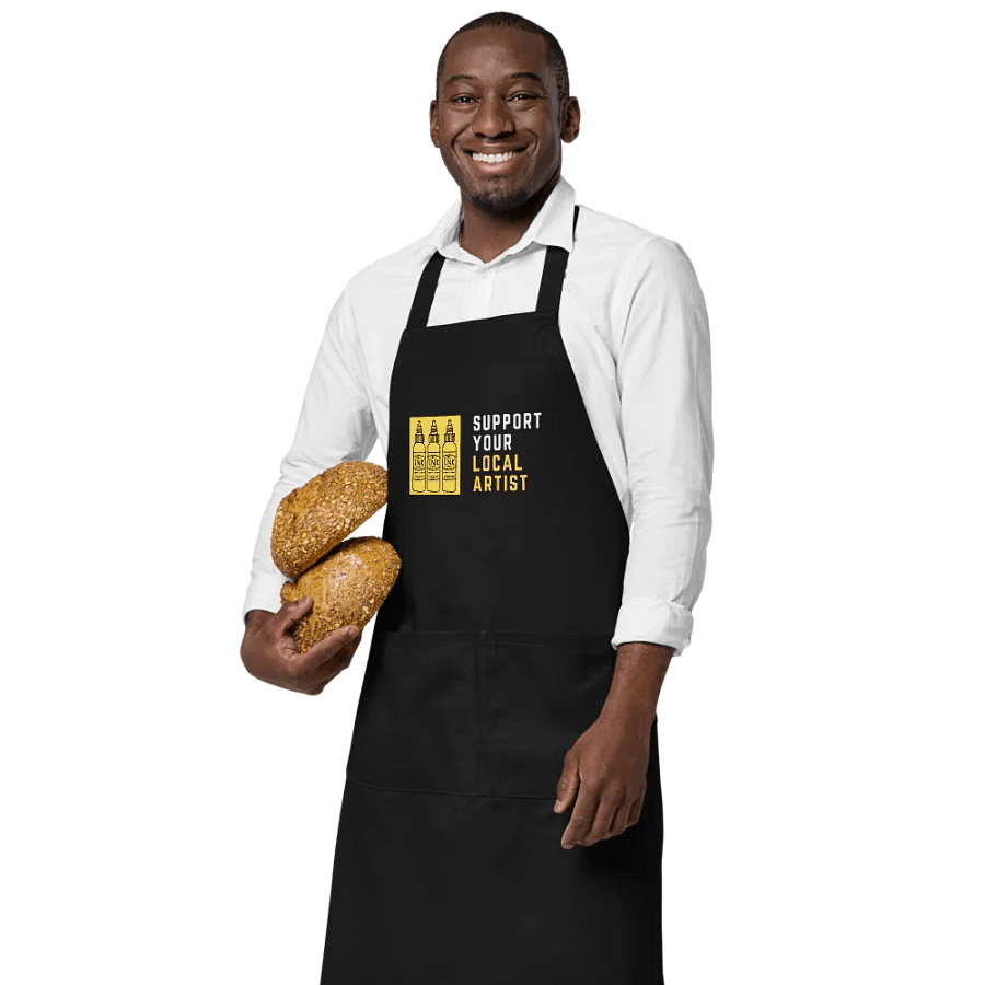 "Support Your Local Artist" Apron product image (3)