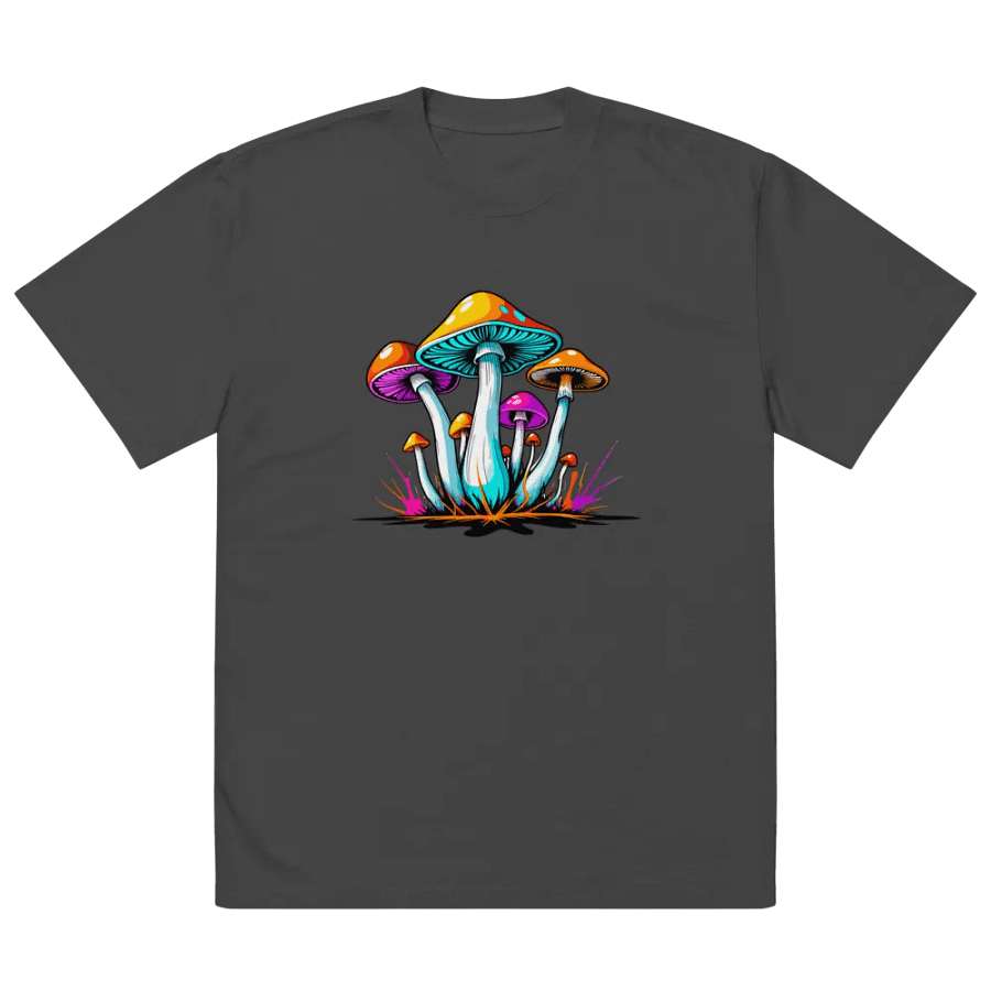 [Groovy Shrooms] Oversized T-Shirt product image (3)