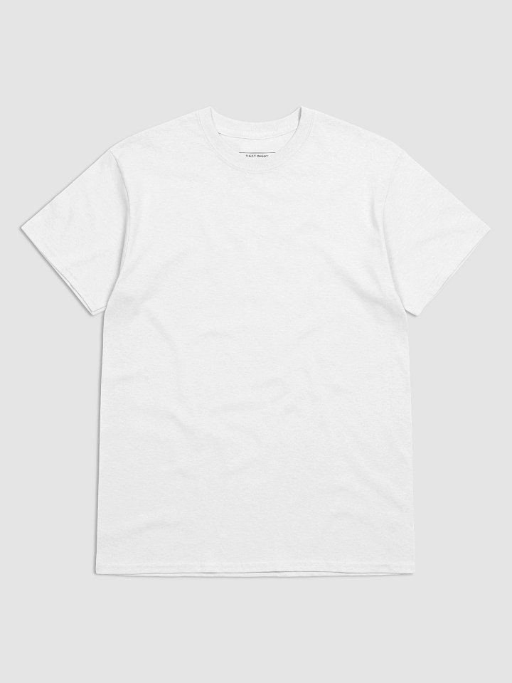 Heavyweight T-shirt - black HACT logo on back product image (2)