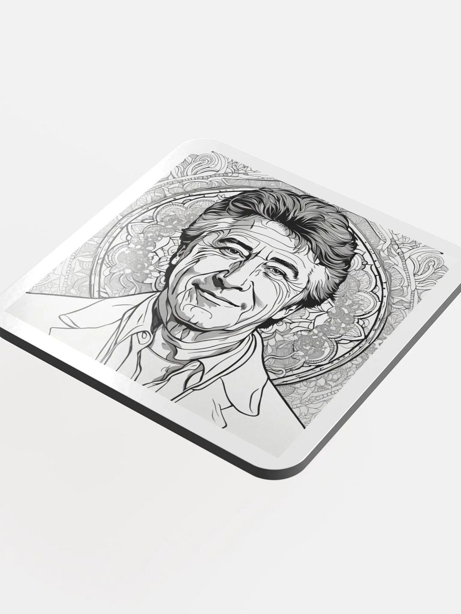 Elegant Wave Cork Coaster product image (4)