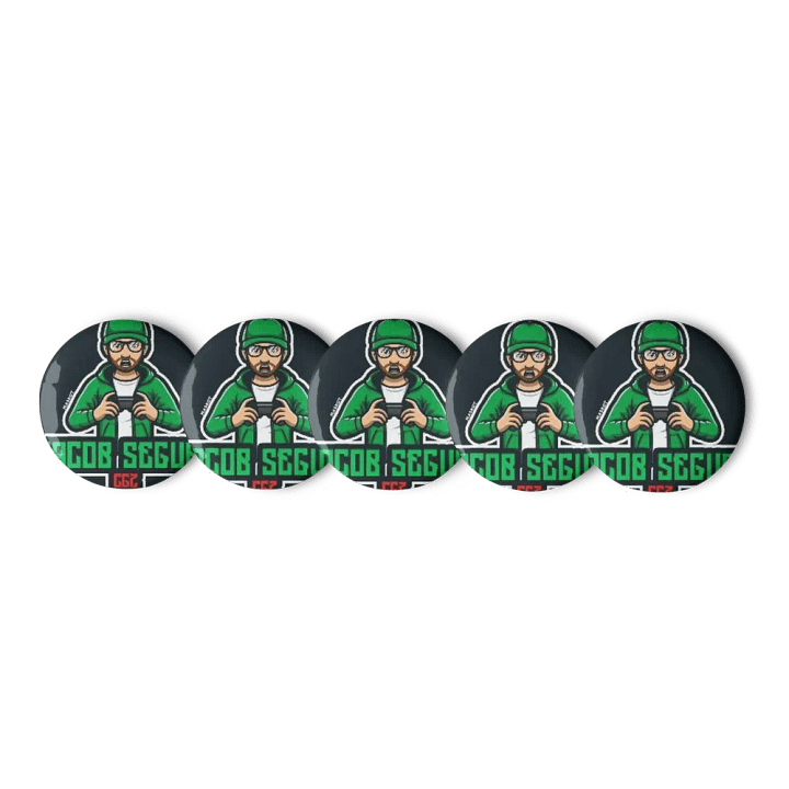Jacob segura CGZ Pin Button Set product image (2)