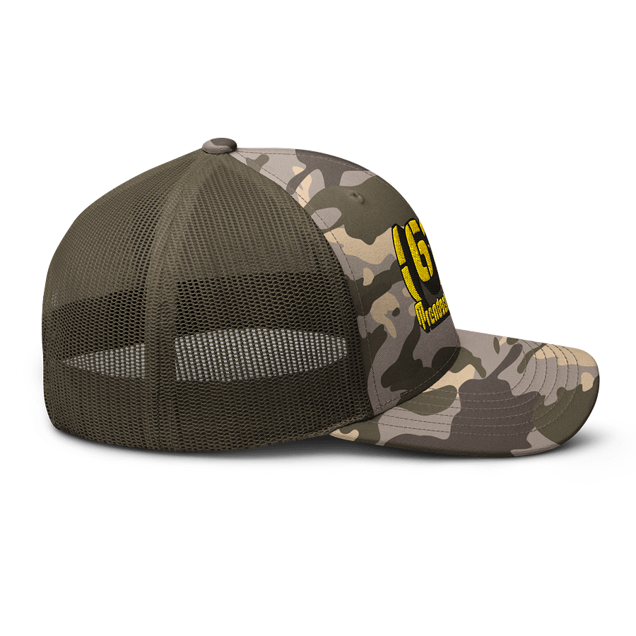 Trendsetter's Haven Camo Trucker Cap product image (5)