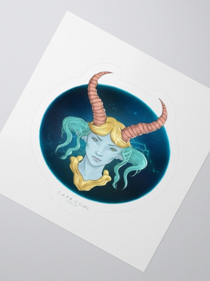 Capricorn Kiss-Cut Sticker product image (5)
