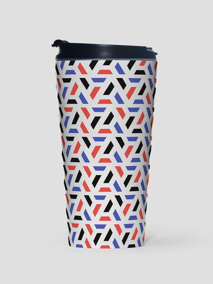 Geometric Fusion Stainless Steel Travel Mug product image (1)
