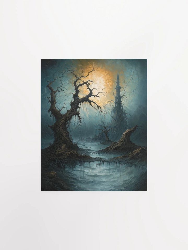 Gnarled Landscape Poster product image (1)
