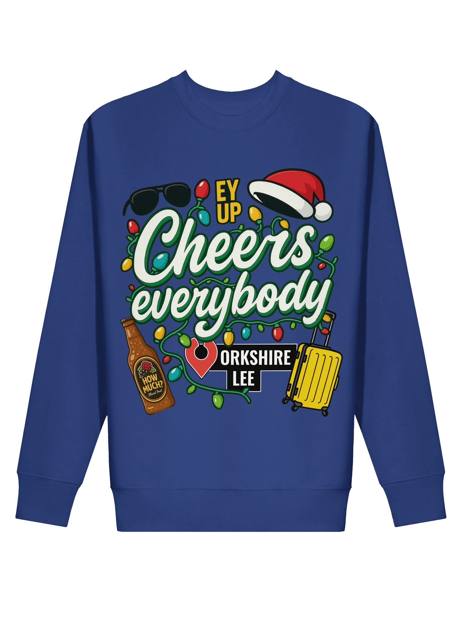 Festive Cheers Everybody Premium Sweatshirt product image (6)
