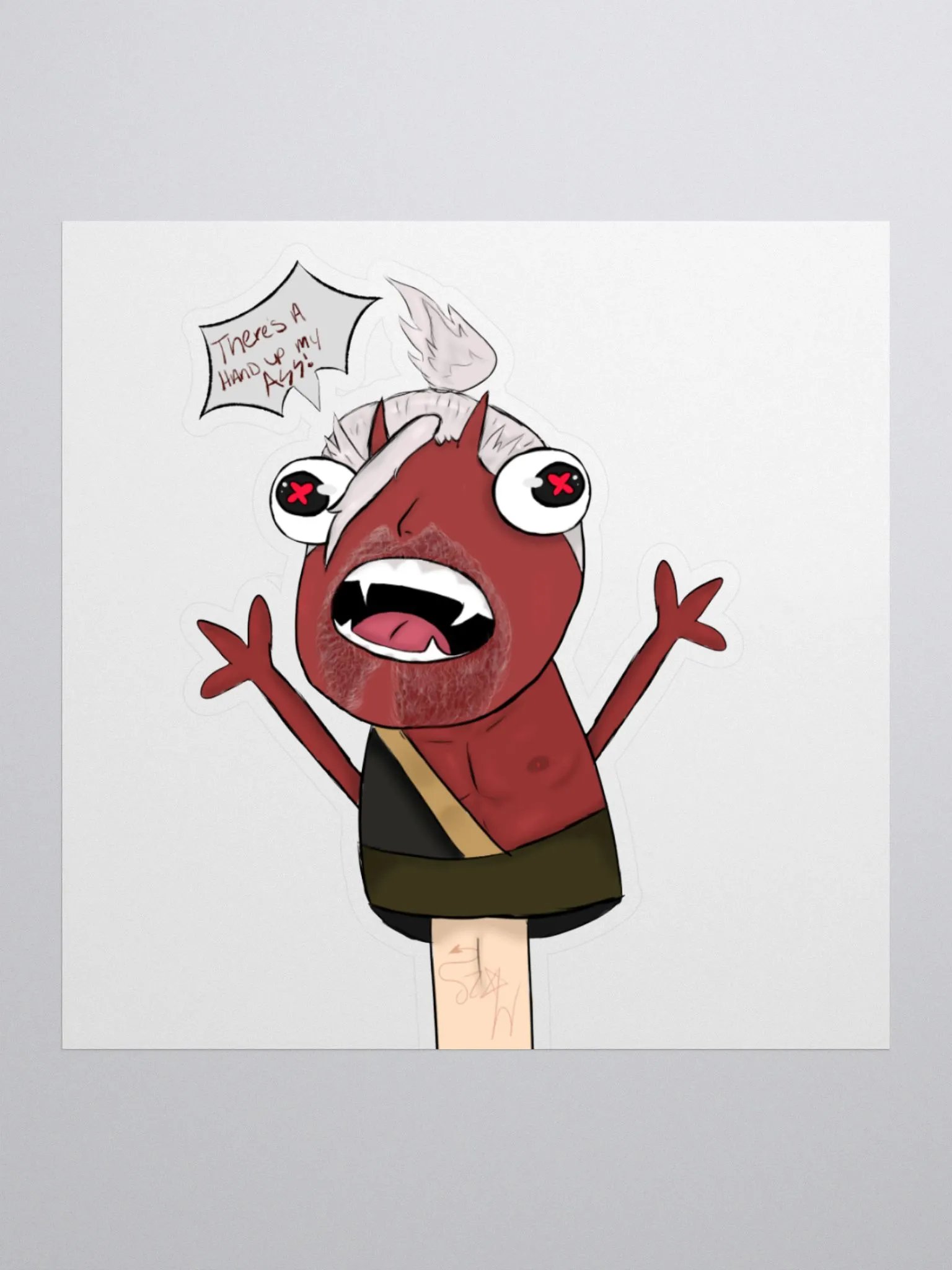 Kishi sticker (dungeon and degens) product image (1)