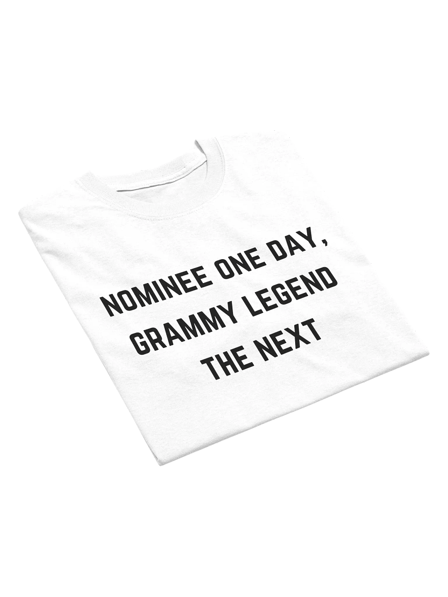 Nominee One Day, Grammy Legend The Next Tee (White) product image (3)