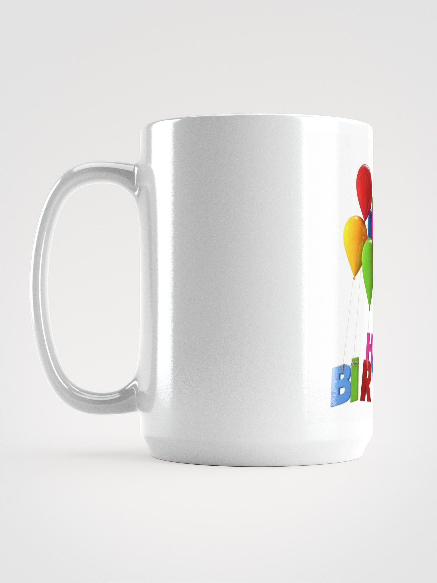 Colorful Birthday Balloons Mug product image (1)