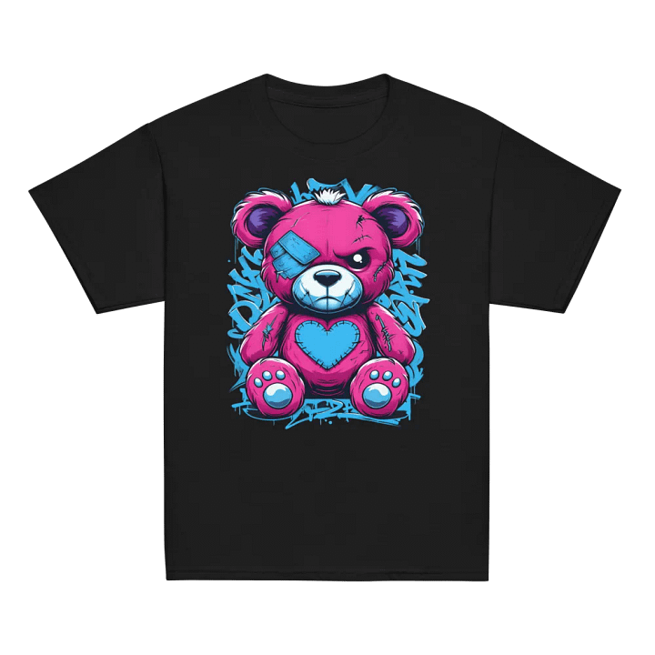 Rugged Teddy Graffiti Youth Tee product image (1)