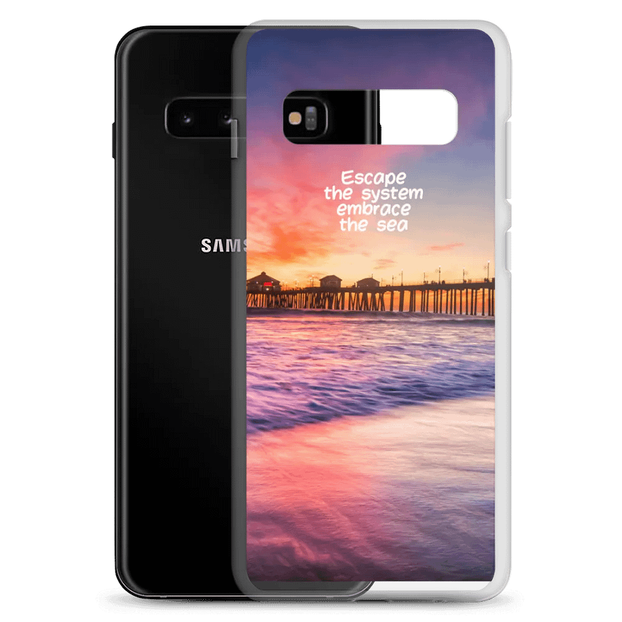 Sunset Serenity Clear Samsung® Case product image (9)