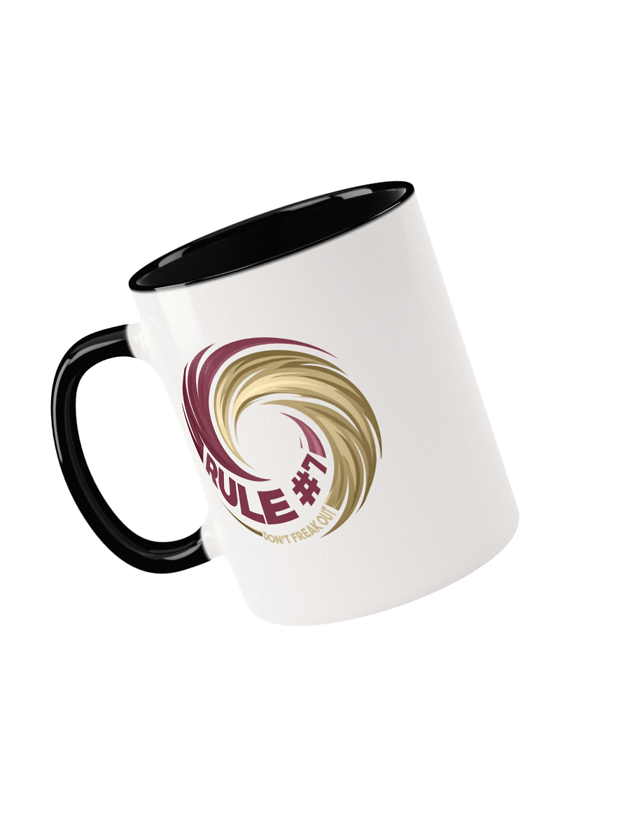 Rule #7 Ceramic Mug Garnet and Gold product image (34)