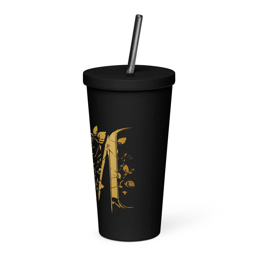 DM Insulated Tumbler w/ Straw product image (3)