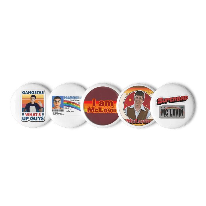 SuperbadMcLovin Pin Collection product image (1)