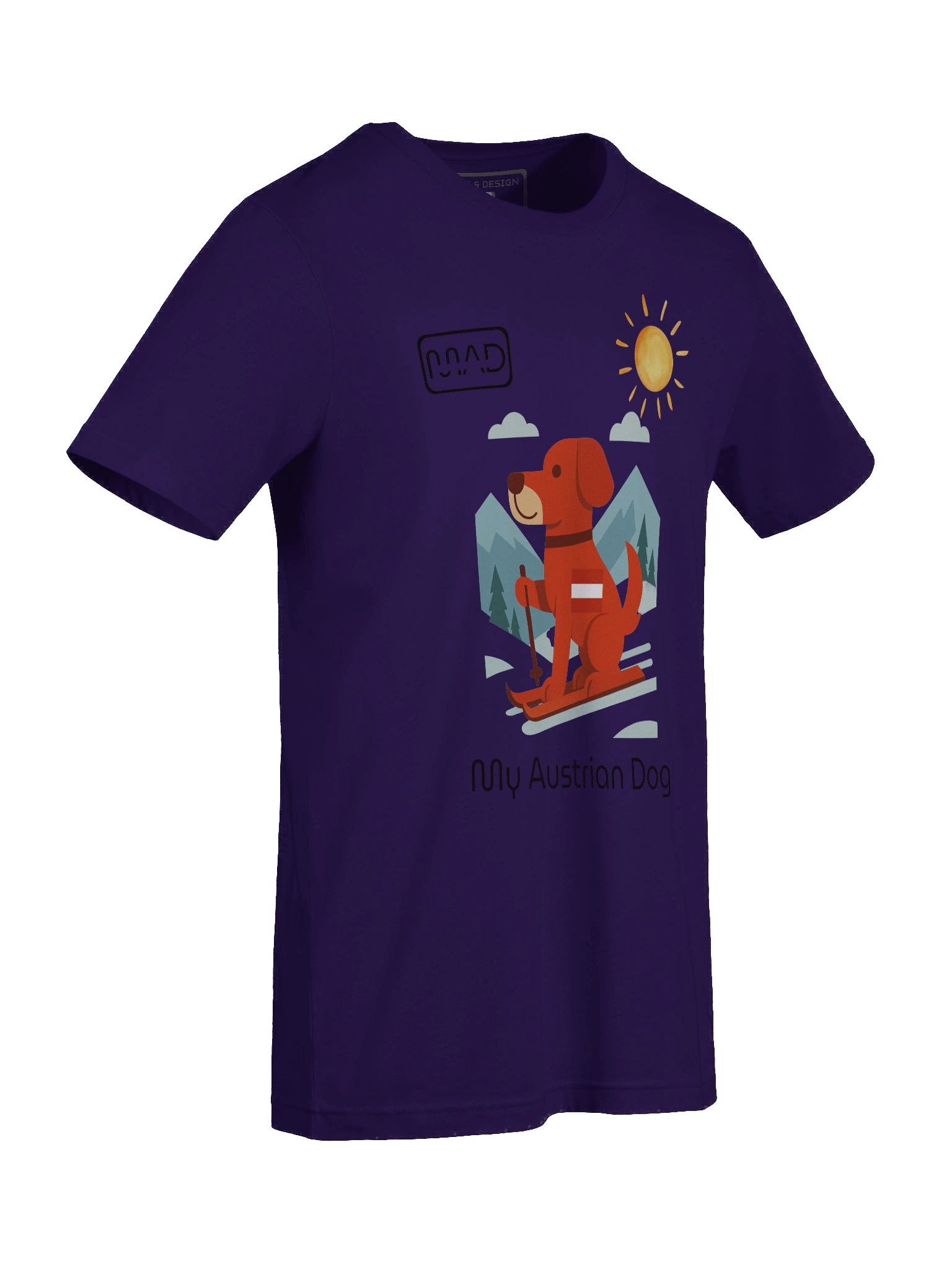 Alpine Pup – Austrian Ski Adventure Tee – MAD Style - M-Art & Design product image (78)