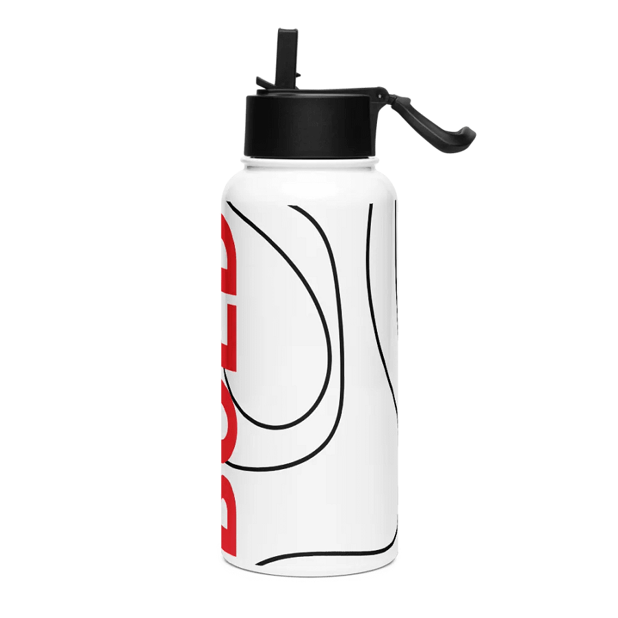 Stainless Steel Water Bottle with a Straw Lid product image (3)