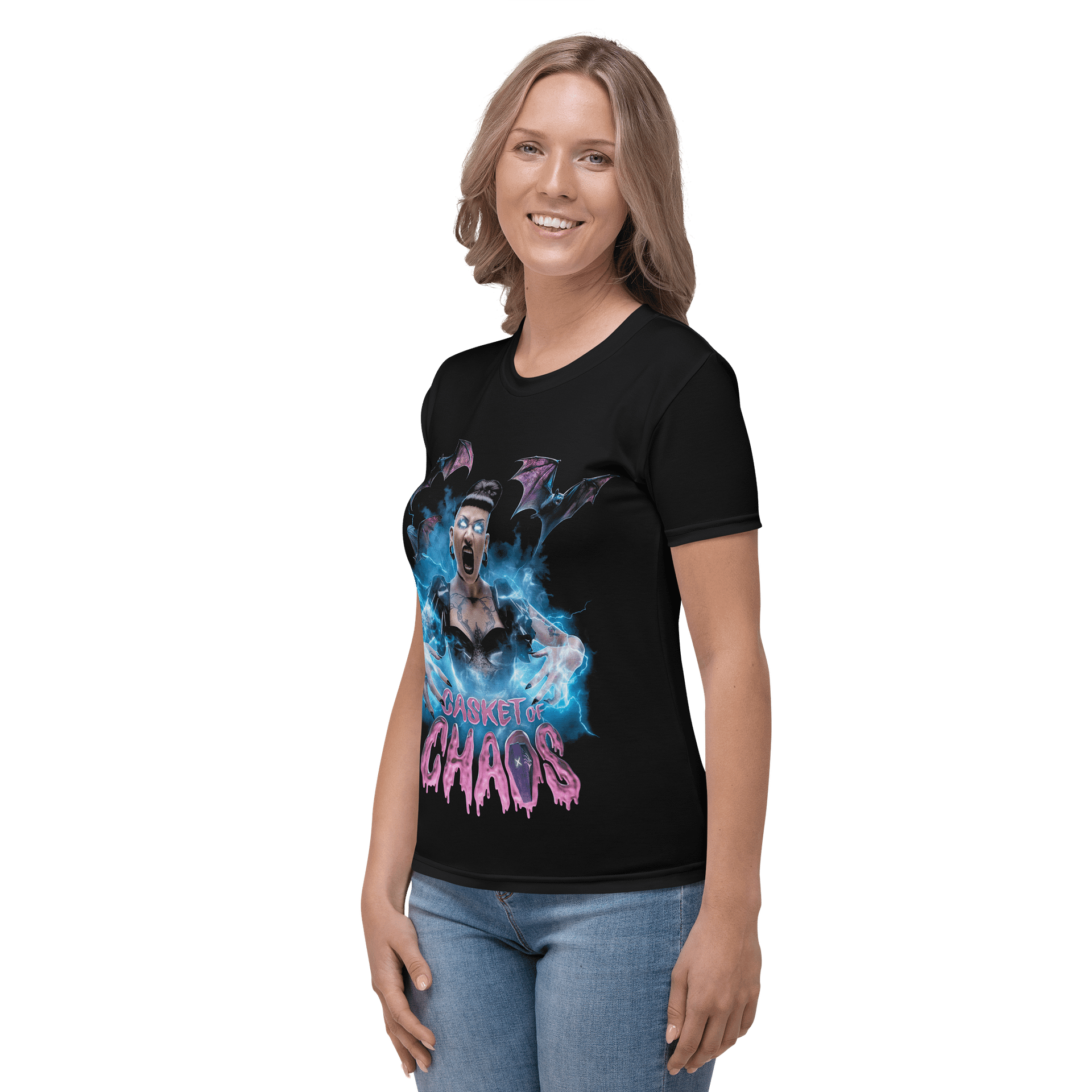 Casket of Chaos Horror T-Shirts (Women) product image (5)