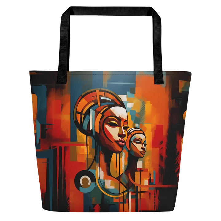 Tote Bag: Stylish Modern African Art Design Celebrate African Women product image (1)