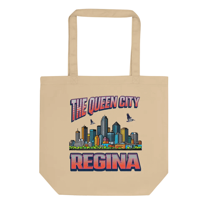Regina The Queen City Skyline Eco Tote Bag product image (1)
