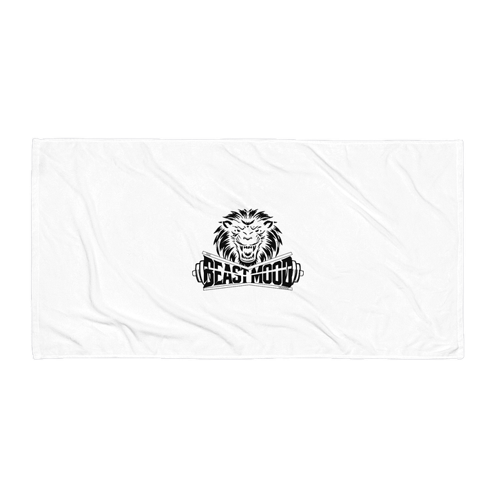 Beast Mood White Towel product image (1)