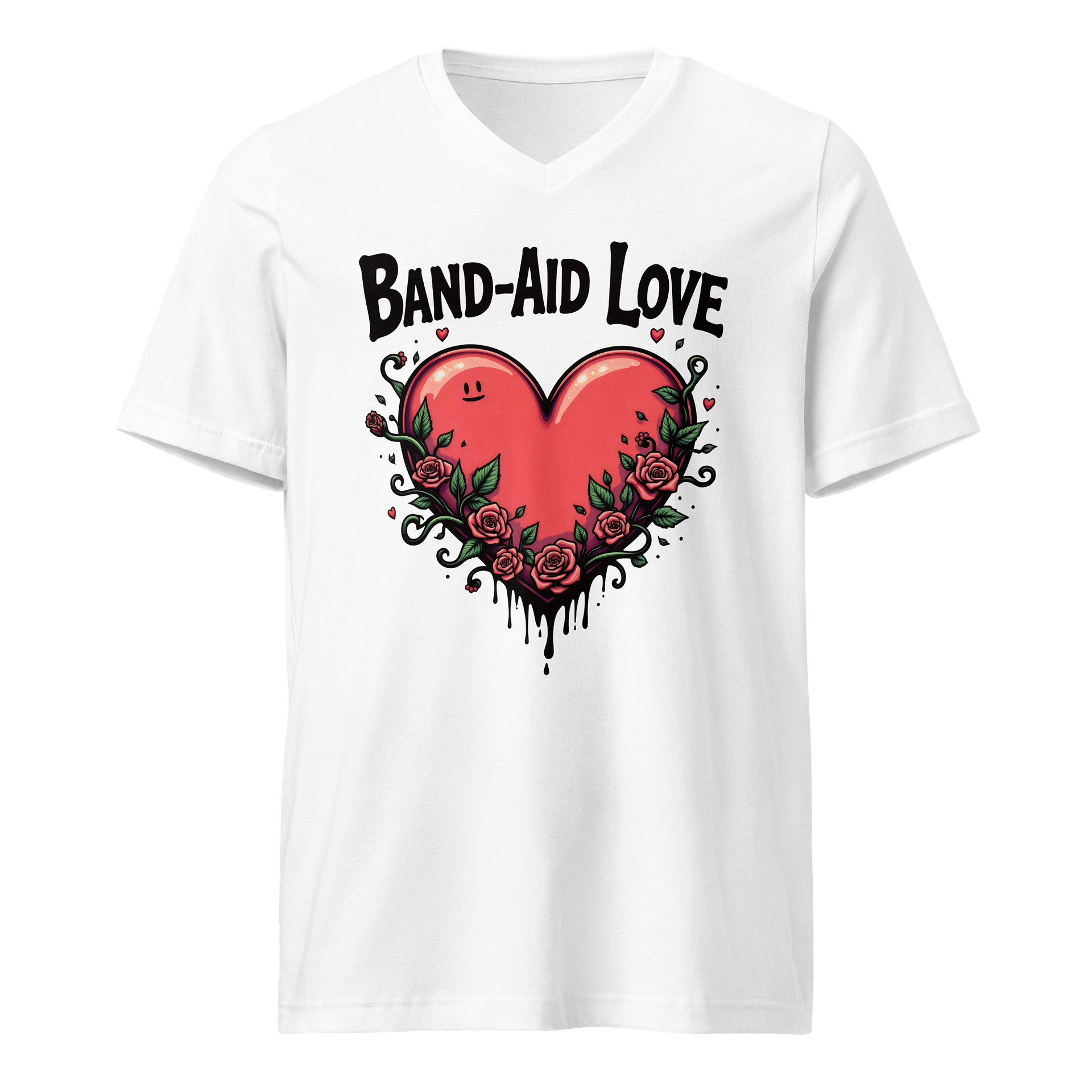 Band-Aid Love V-Neck Tee product image (1)