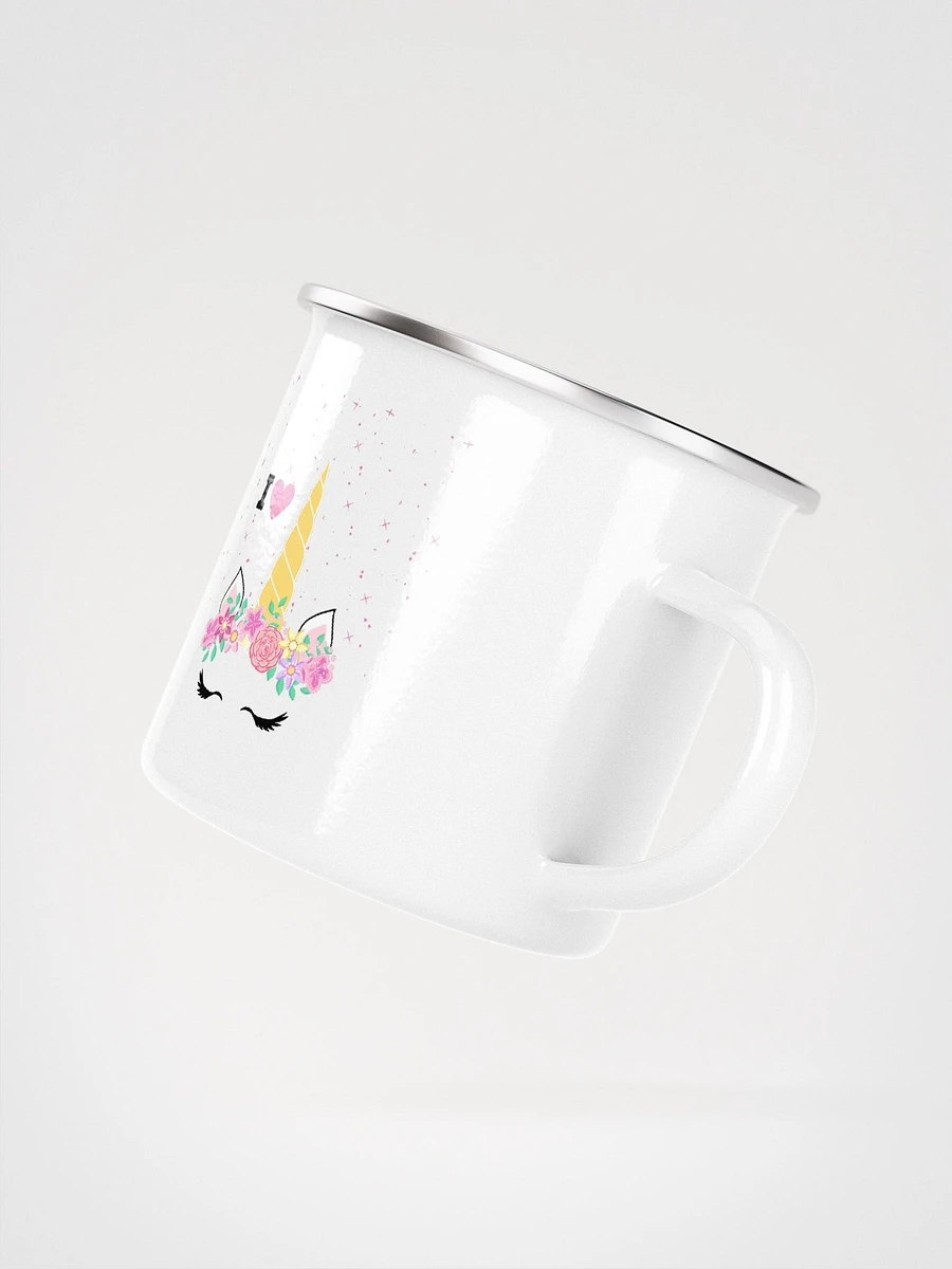 I Love Unicorns Enamel Mug product image (6)