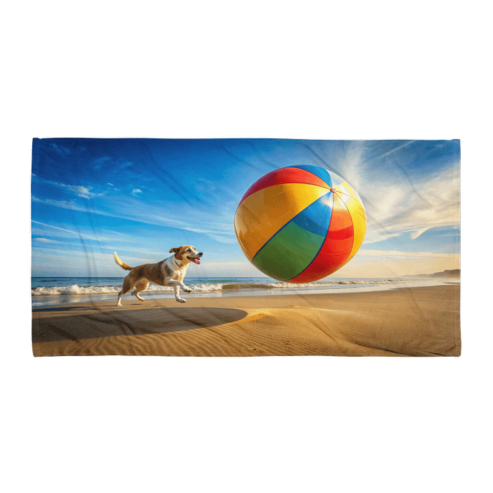 Dog Beach Ball Towel 2 product image (1)