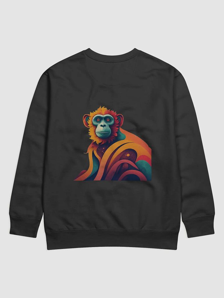 Vibrant Monkey Abstract Premium Sweatshirt product image (2)