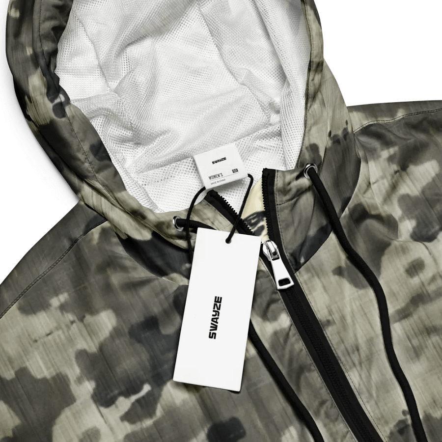 Rebel Gamer Camo Cropped Hoodie Windbreaker product image (7)