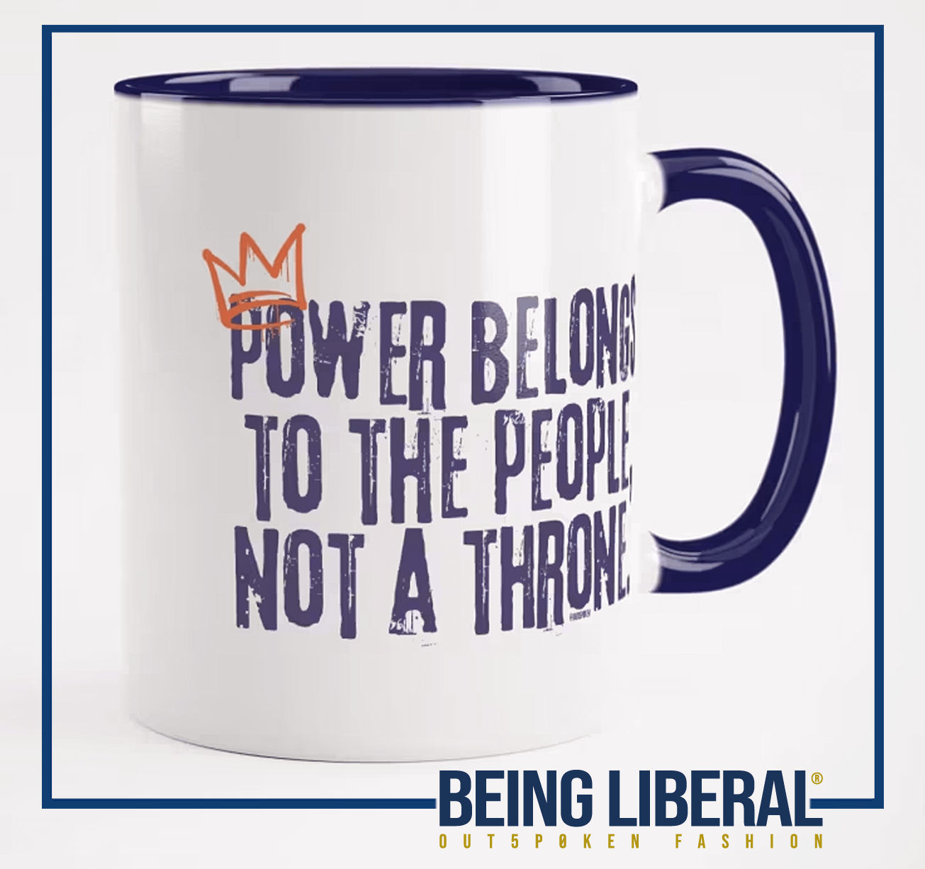 Not A Throne Mug - Being Liberal product image (13)