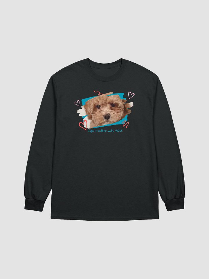 PAPASITOS PAWS (Blue) LONG SLEEVE TEE product image (1)