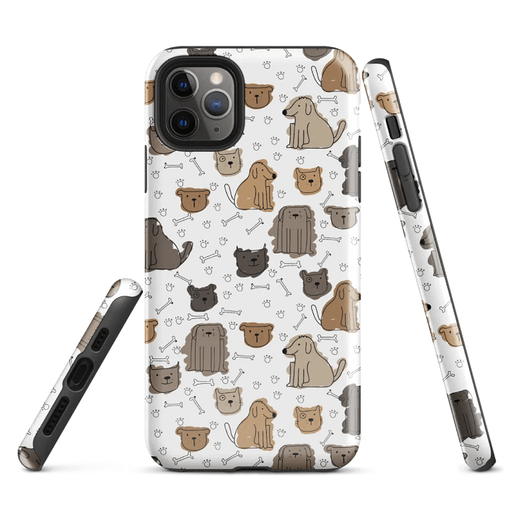 Pawsome Pup Parade iPhone® Tough Case product image (1)