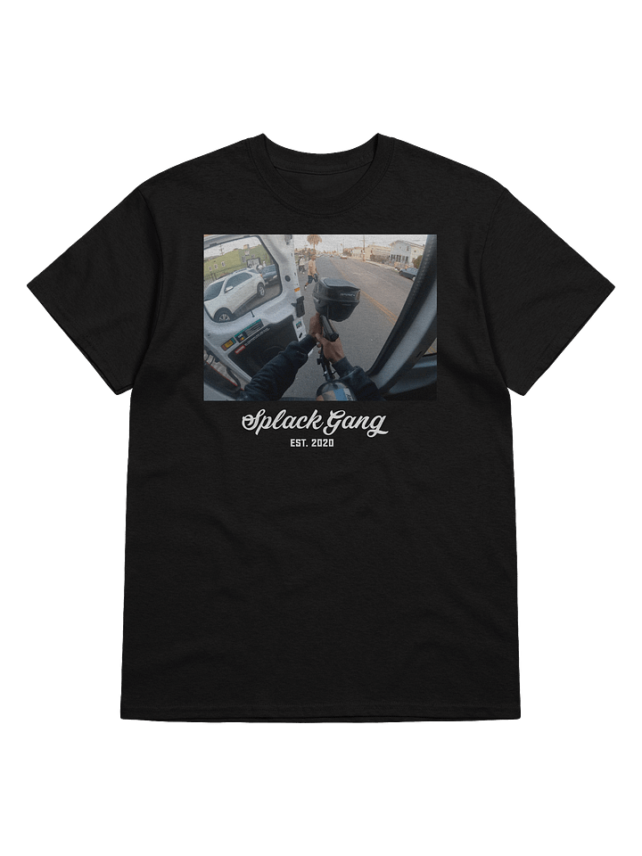 SPLACK GANG GRAPHIC SHIRT - BLACK product image (1)