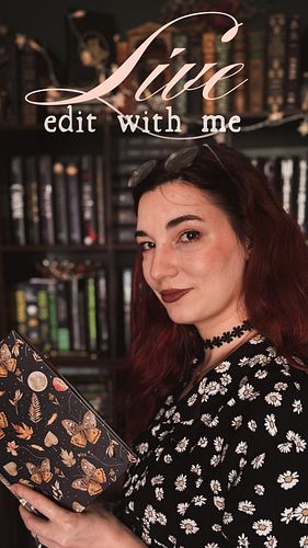 Join me for a bit of editing 🤍