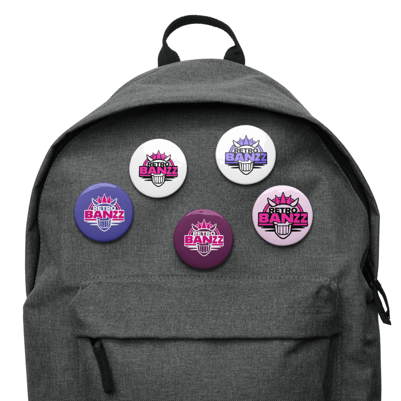 Retro Pins (Set Of 5) product image (3)