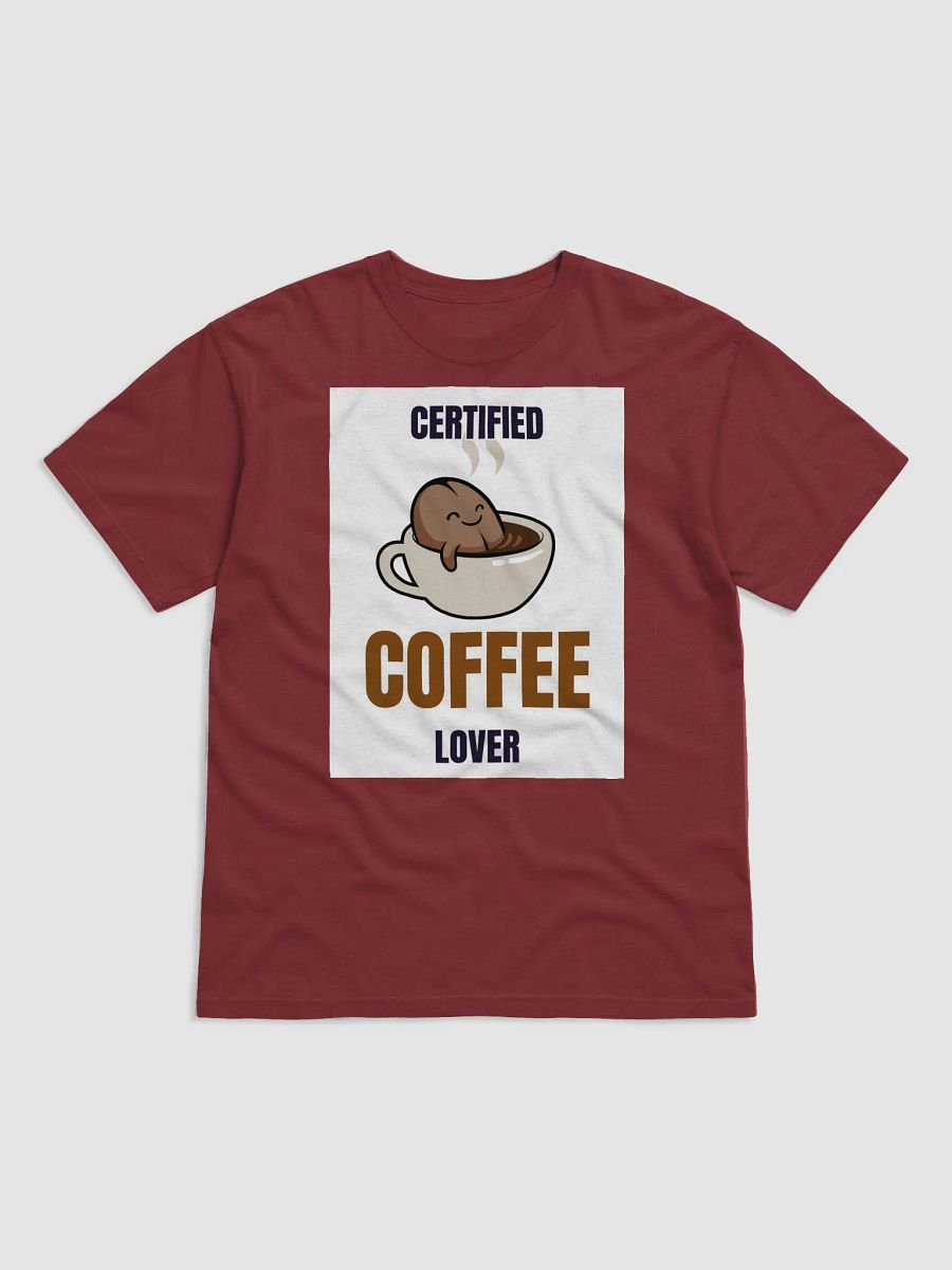 CERTIFIED COFFEE LOVER TSHIRT product image (14)