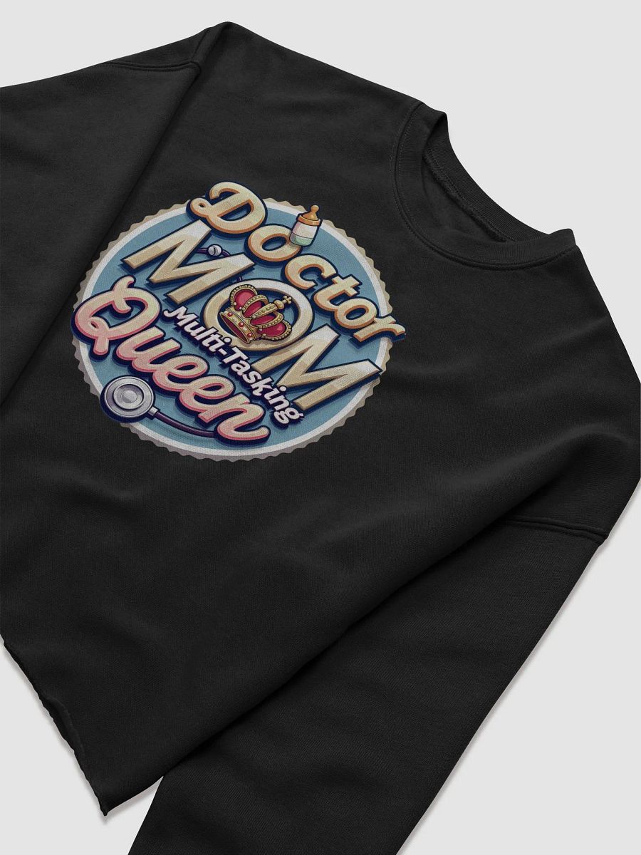 Doctor Mom Multi-Tasking Queen Crop Sweatshirt product image (15)