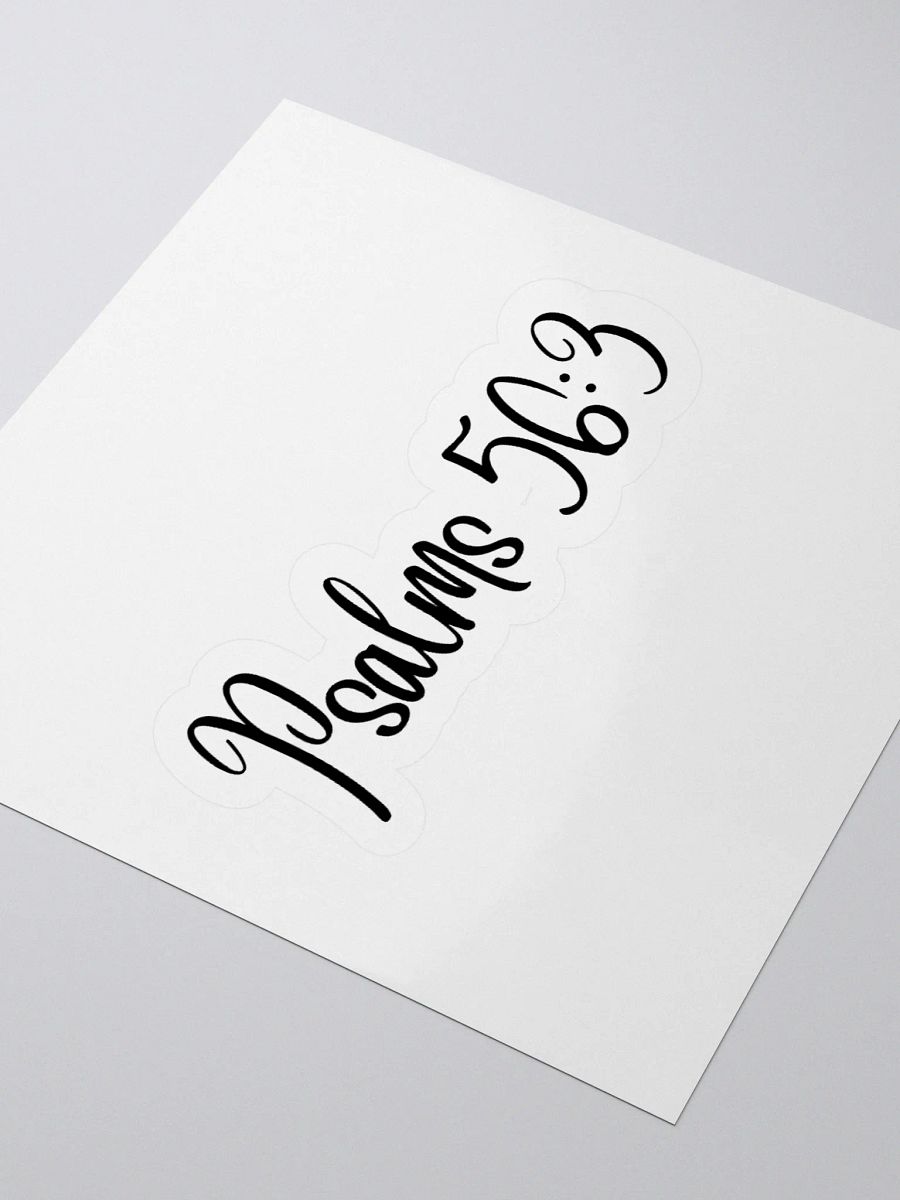 Psalm 56:3 Sticker product image (3)