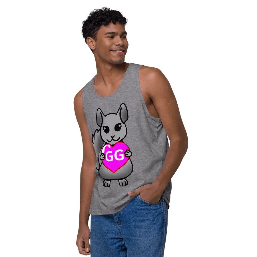 GG Chinchilla Heart Tank Top by GGMentor product image (8)