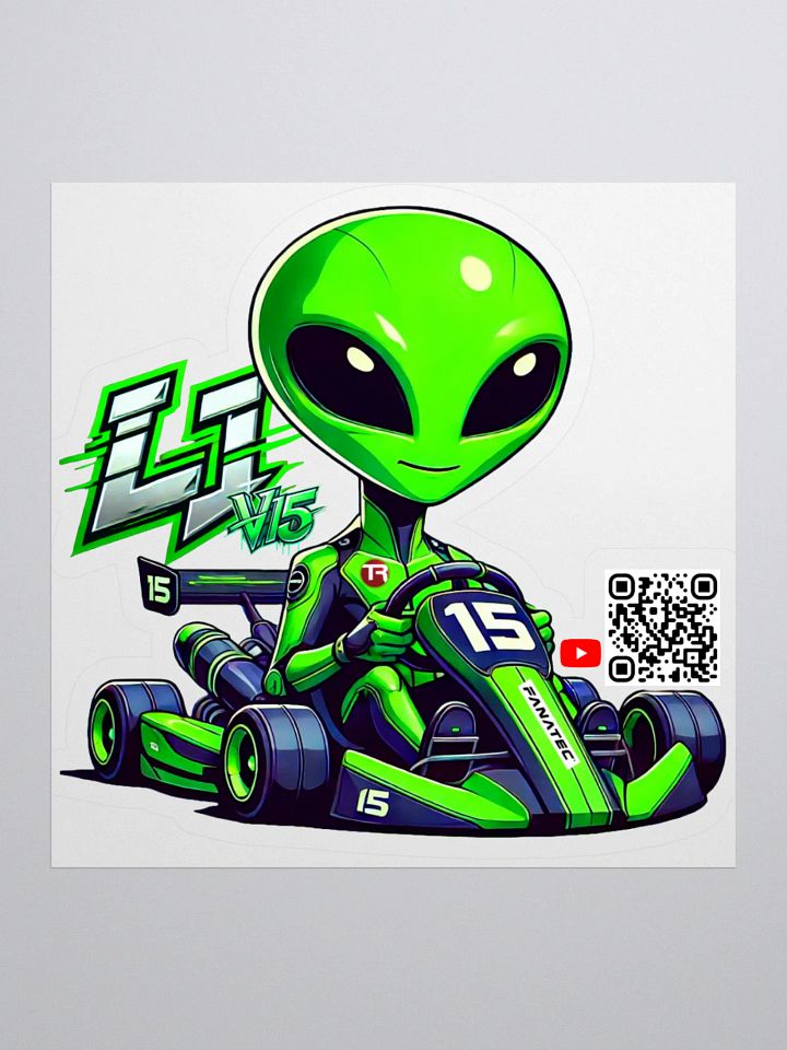 Bob the Alien – LJv15 Sticker product image (1)