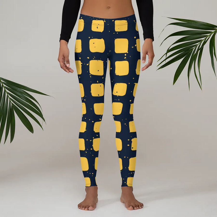 Hand-Drawn Sunshine Leggings product image (3)