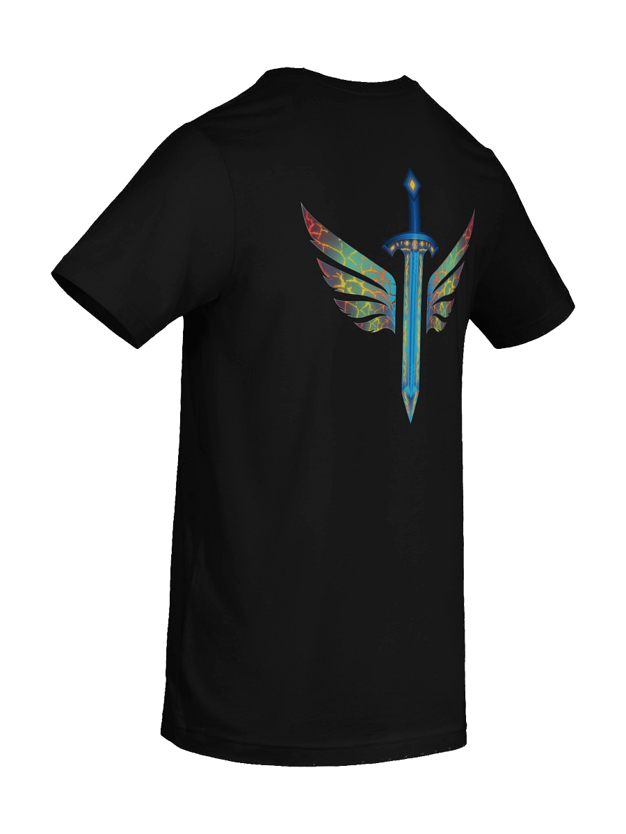 Winged Sword Monochrome T-Shirt product image (10)