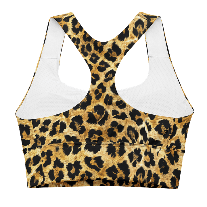Untamed Leopard Print Sports Bra product image (2)