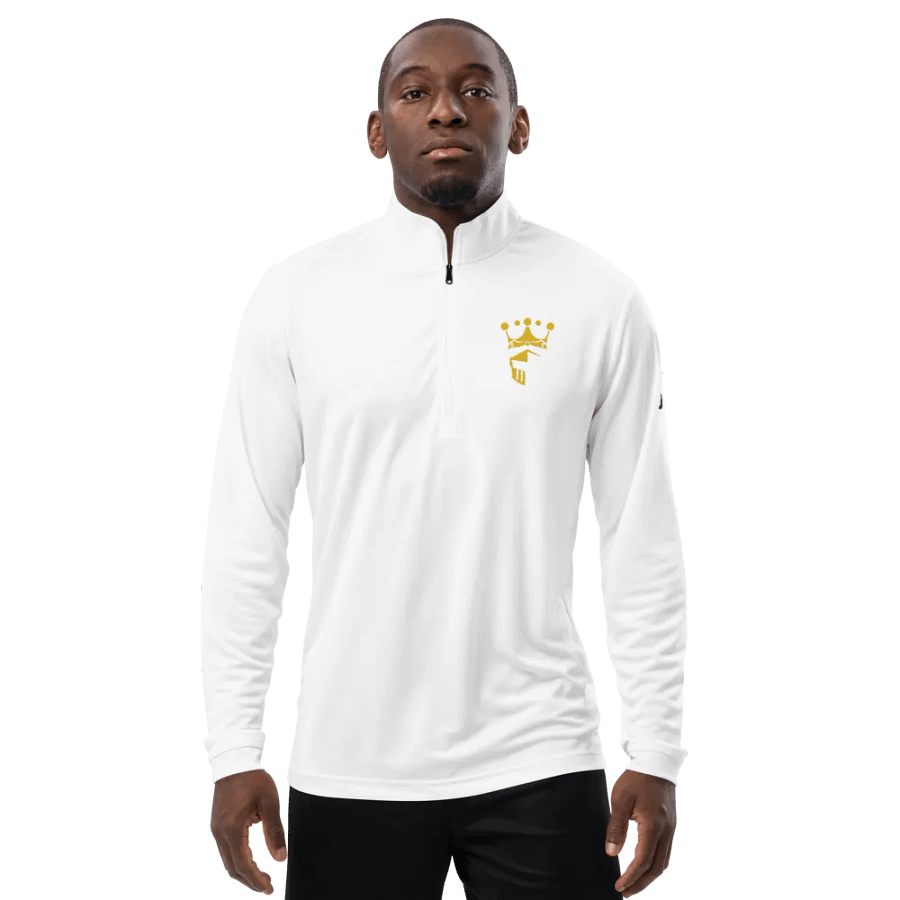 King and crown embroider 1/4 zip product image (8)